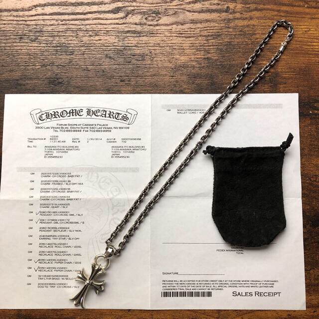 驚きの価格が実現!】 Chrome Hearts - クロムハーツ CHROME HEARTS