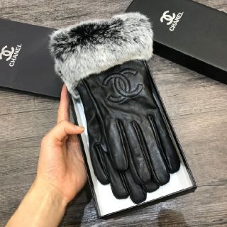 CHANEL - CHANEL 手袋 レザー ロゴの通販｜ラクマ