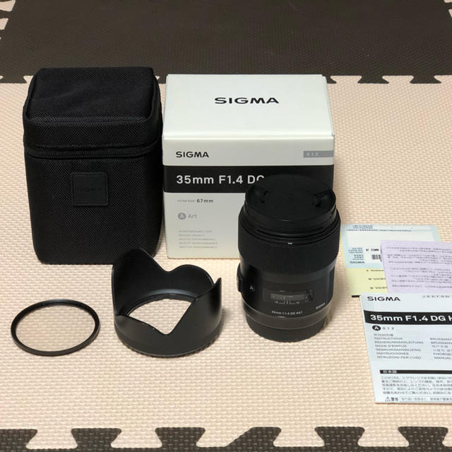 SIGMA(シグマ)のミュートス様専用　SIGMA 35mm F1.4 DG Art  EF スマホ/家電/カメラのカメラ(レンズ(単焦点))の商品写真