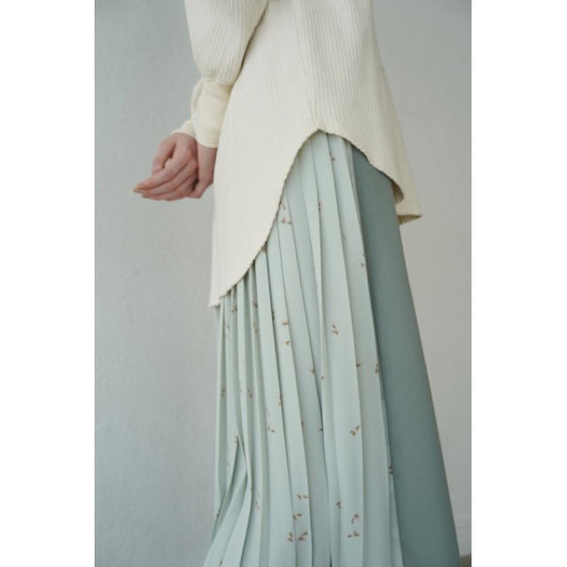 CLANEクラネFLOWER PLEAT PANTS パンツ 2