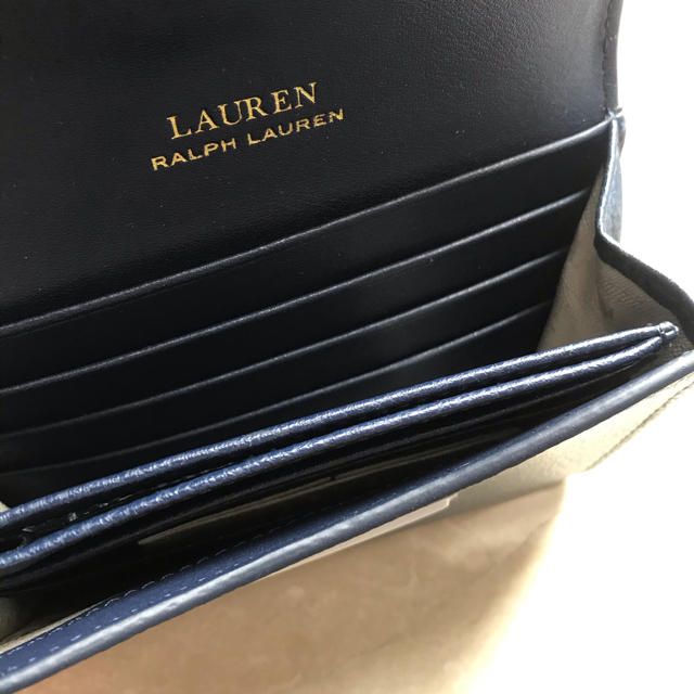 Ralph Lauren(ラルフローレン)の【未使用品】ローレン　ラルフローレン　カードケース・財布 レディースのファッション小物(財布)の商品写真