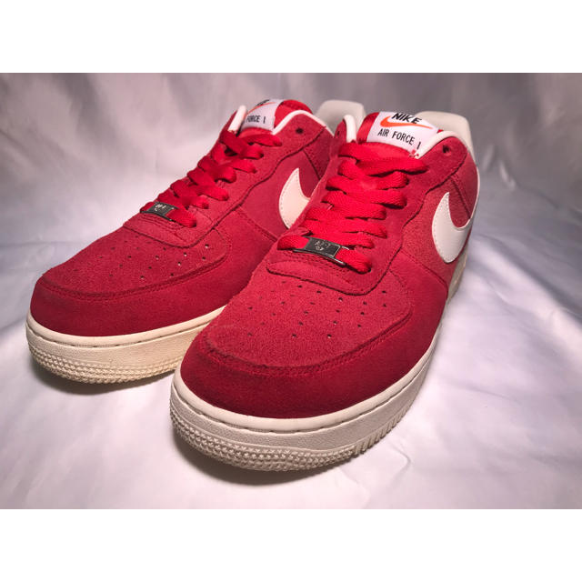 NIKE AIR FORCE 1 RED/WHT 26.5cm
