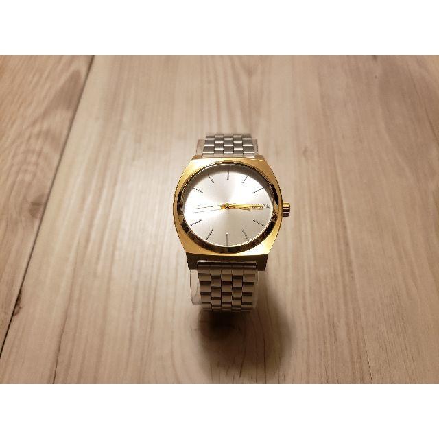 NIXON ニクソンTIME TELLER SILVER&GOLD