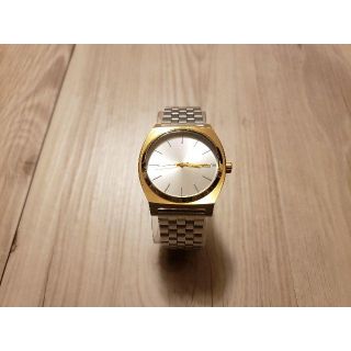 ニクソン(NIXON)のNIXON ニクソンTIME TELLER SILVER&GOLD(腕時計(アナログ))