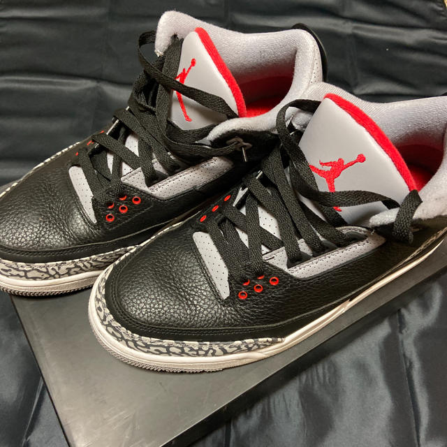 AJ3 AIR JORDAN3 ブラックセメント