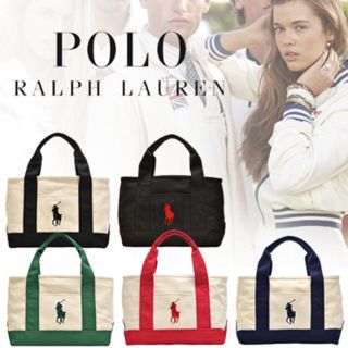 ポロラルフローレン(POLO RALPH LAUREN)のポロラルフローレントートバッグキャンバス(トートバッグ)