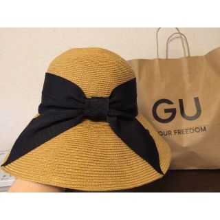 ジーユー(GU)の【中古】GU 2020年 ☆麦わら帽子(麦わら帽子/ストローハット)