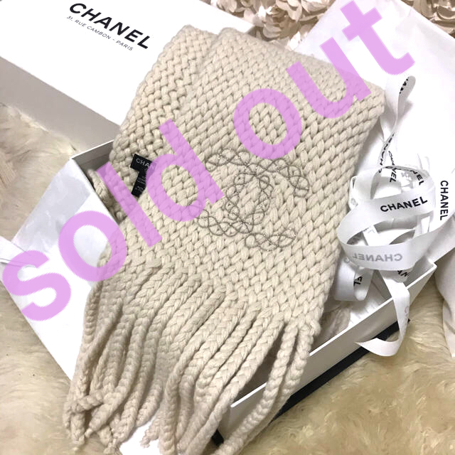 国内最安値 Chanel Chanel シャネル マフラー カシミア 美品 Sold Out マフラー ショール Www Nederveencosmetics Nl