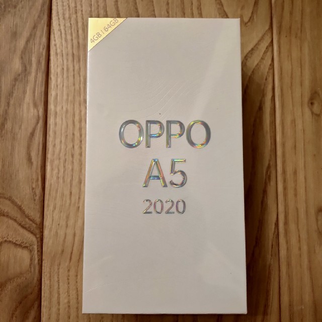 今だけ値下げ！【新品未開封】OPPO A5 2020 新品ブルー