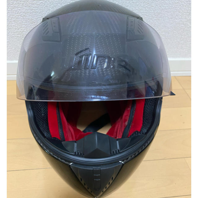 フルフェイスヘルメットバイク