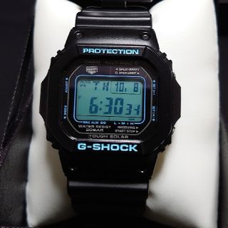 ジーショック(G-SHOCK)のカシオ Ｇショック G-SHOCK ソーラー電波 GW-M5610BA　ブルー(腕時計(デジタル))