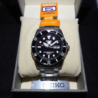 セイコー(SEIKO)のセイコー５スポーツ SNZF17J1 カスタム MOD 国産ﾓﾃﾞﾙ 自動巻き (腕時計(アナログ))