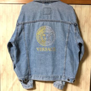 VERSACE - VERSACE DENIM JACKET ヴェルサーチ デニムジャケット 古着