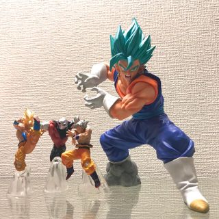 ドラゴンボール(ドラゴンボール)の【美品】ベジット ファイナル かめはめ波 フィギュア おまけ付き 必殺技(ゲームキャラクター)