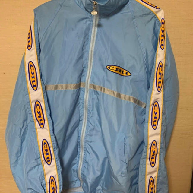 人気 90s ヴィンテージ CRU ハイネック ジャージ トラックジャケット