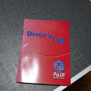 PADI ダイビング ログブック(趣味/スポーツ/実用)