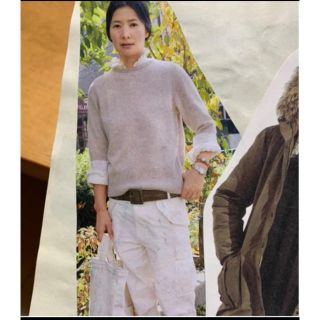ジャーナルスタンダード(JOURNAL STANDARD)のジャーナルスタンダードラックス　雑誌掲載カシミア100% ドゥーズィエムクラス(ニット/セーター)