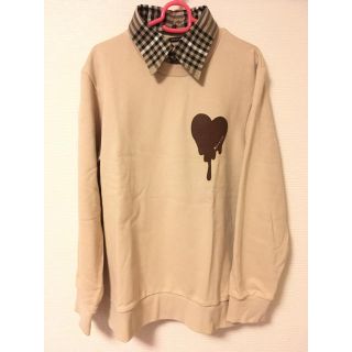 ミルクボーイ(MILKBOY)のmilkboy HEART MELT SWEATS ハートメルトスウェット(スウェット)