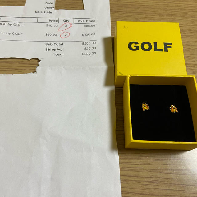 BEE EARRINGS by GOLF WANG ピアス ゴルフワン | www.smartbox.com.sg