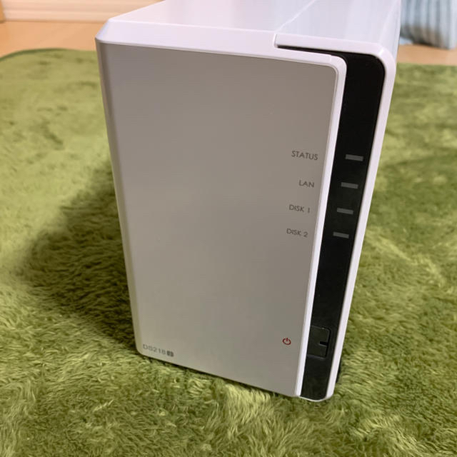 Synology NAS DS218j　HDD2TB×2あり