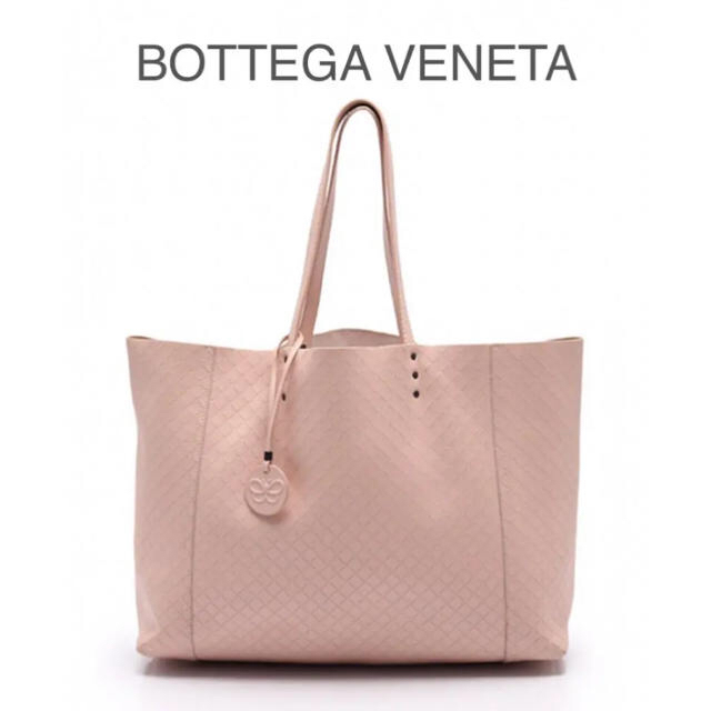 Bottega Veneta(ボッテガヴェネタ)のgoma様専用ボッテガヴェネトートバッグピンクベージュ　週末限定SALE！ レディースのバッグ(トートバッグ)の商品写真