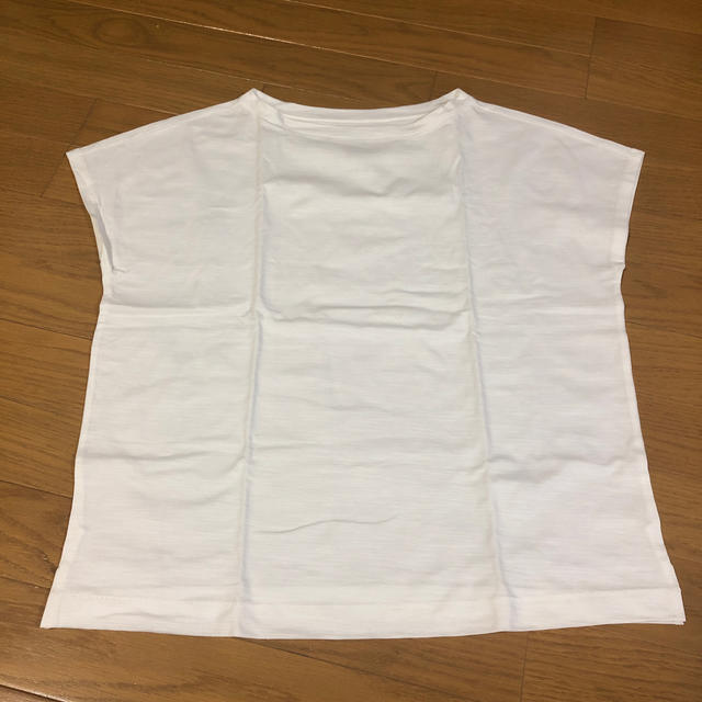 MUJI (無印良品)(ムジルシリョウヒン)の無印　ボートネックTシャツ レディースのトップス(Tシャツ(半袖/袖なし))の商品写真