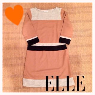 エル(ELLE)のELLE♥︎ワンピ(ひざ丈ワンピース)