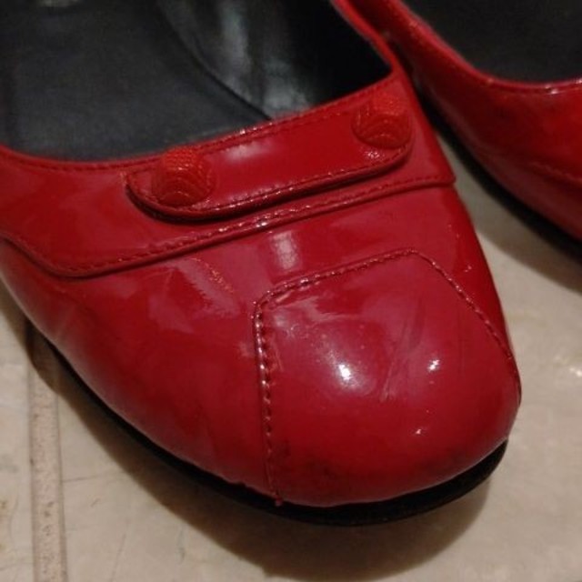 Balenciaga(バレンシアガ)のBALENCIAGA フラットシューズ エナメル レディースの靴/シューズ(バレエシューズ)の商品写真