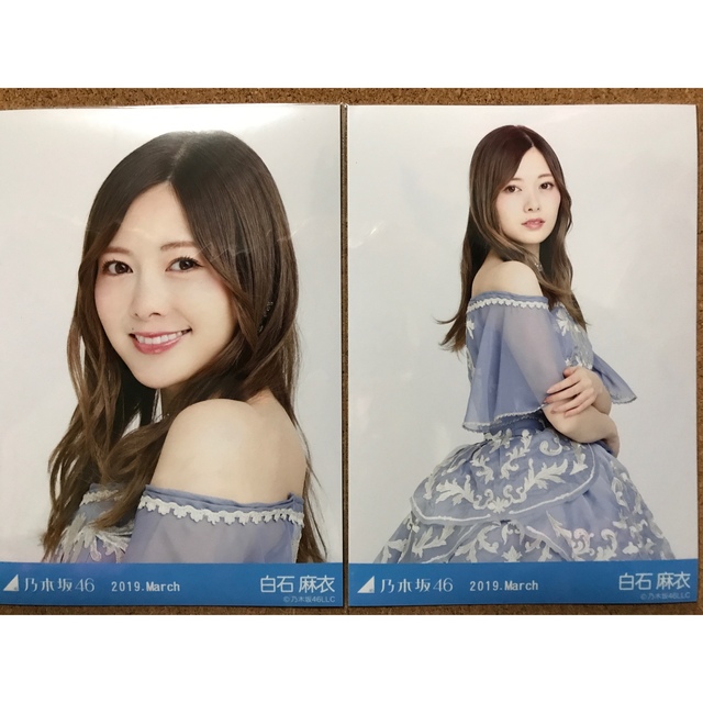 乃木坂46 生写真 白石麻衣 2019 March セミコンプ 紅白衣装 | フリマアプリ ラクマ