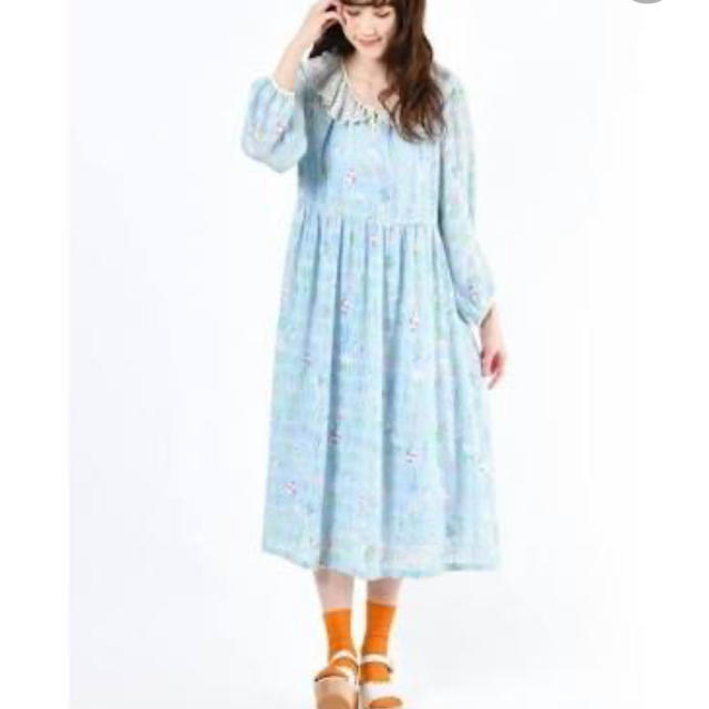 franche lippee(フランシュリッペ)の週末限定価格　ガーデニングワンピース　フランシュリッペ レディースのワンピース(ひざ丈ワンピース)の商品写真