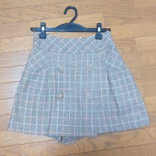 ウィルセレクション(WILLSELECTION)のWILLSELECTION チェックスカート風キュロット(キュロット)