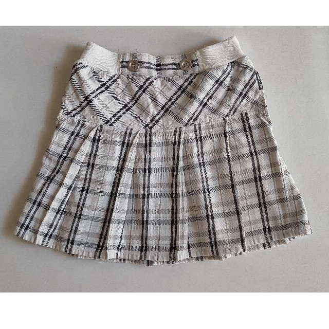 COMME CA ISM(コムサイズム)の子供服 チェックスカート COMME CA ISM 130cm キッズ/ベビー/マタニティのキッズ服女の子用(90cm~)(スカート)の商品写真