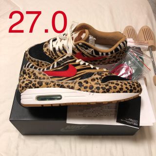 ナイキ(NIKE)のNIKE AIR MAX 1 DLX animal 27.0cm(スニーカー)