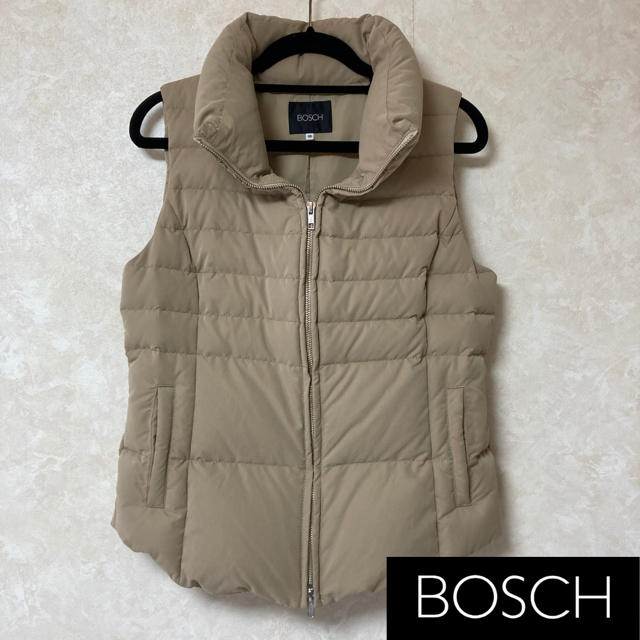 BOSCH(ボッシュ)の【新品】BOSCH ボッシュ　ダウン ベスト ダブル ジップ  アウター レディースのジャケット/アウター(ダウンベスト)の商品写真