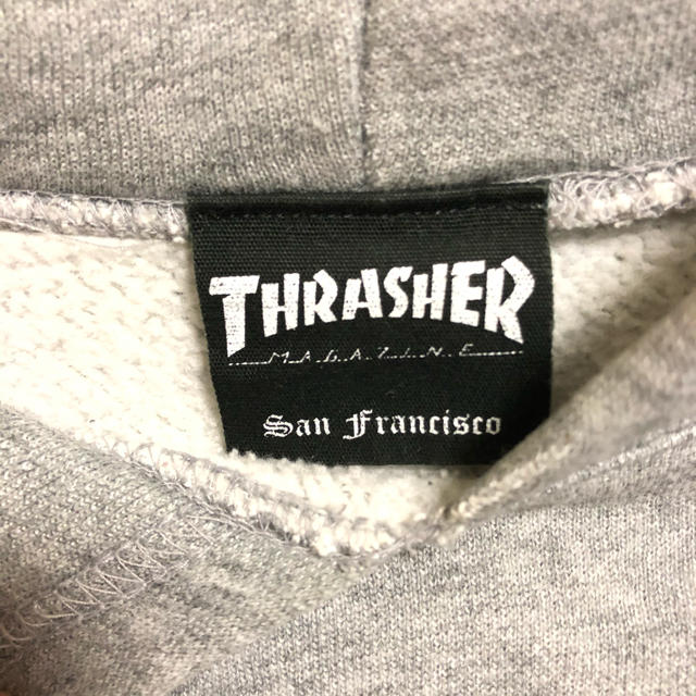 THRASHER(スラッシャー)のTHRASHER パーカー/ロゴ入り/プリント/グレー メンズのトップス(パーカー)の商品写真
