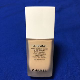 シャネル(CHANEL)のシャネル　ルブラン　フリュイドルミエール(ファンデーション)