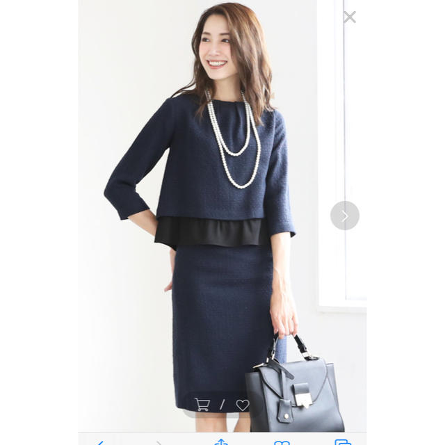 フォーマルスカートツーピースネイビー Dress Lab七五三卒業入学に!