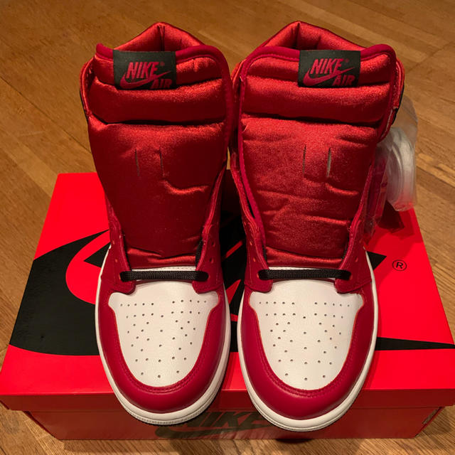 NIKE JORDAN1 エアジョーダン1 AJ1 SATIN RED 28.0