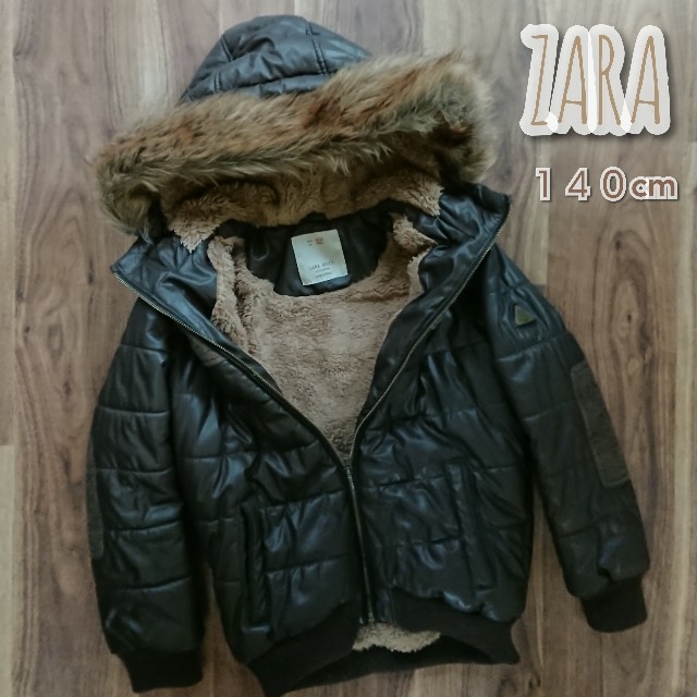 ZARA KIDS(ザラキッズ)のZARA ザラ ダウン ダウンコート 140cm キッズ/ベビー/マタニティのキッズ服男の子用(90cm~)(ジャケット/上着)の商品写真