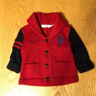 ラルフローレン(Ralph Lauren)の美品　ラルフローレン  ニットアウター パンツセット(ニット/セーター)