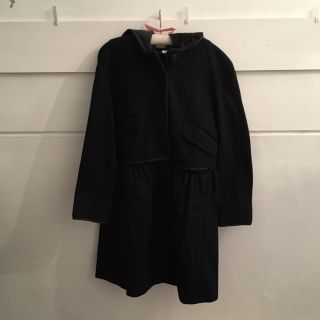 ミュウミュウ(miumiu)のmiumiu black coat.(ロングコート)