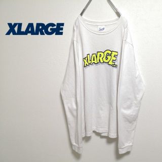 XLARGE - 【レアデザイン】XLARGE ロンT 青タグの通販 by ☆古着屋