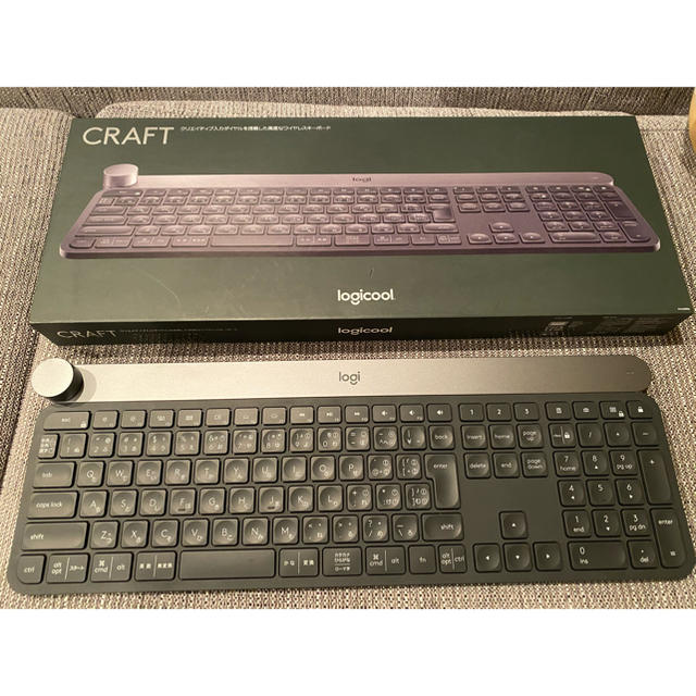 美品 Logitech Keyboard KX1000s CRAFT キーボード PC周辺機器