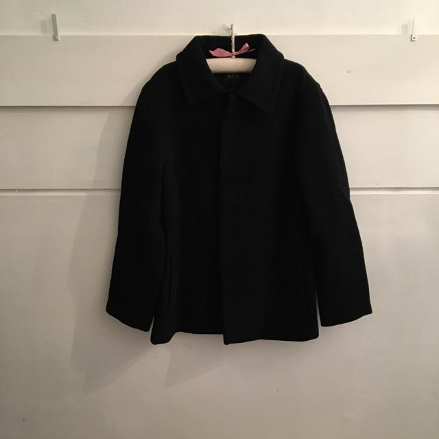A.P.C. black coat.