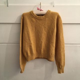 ロンハーマン(Ron Herman)のRonHerman mustard yellow knit.(ニット/セーター)