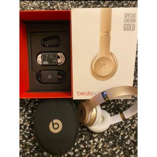 ビーツバイドクタードレ(Beats by Dr Dre)のBeats by Dr Dre SOLO3 WIRELESS GOLD(ヘッドフォン/イヤフォン)