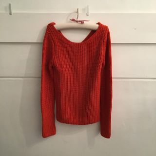 ロンハーマン(Ron Herman)の最終価格🧡RonHerman cherry red knit.(ニット/セーター)