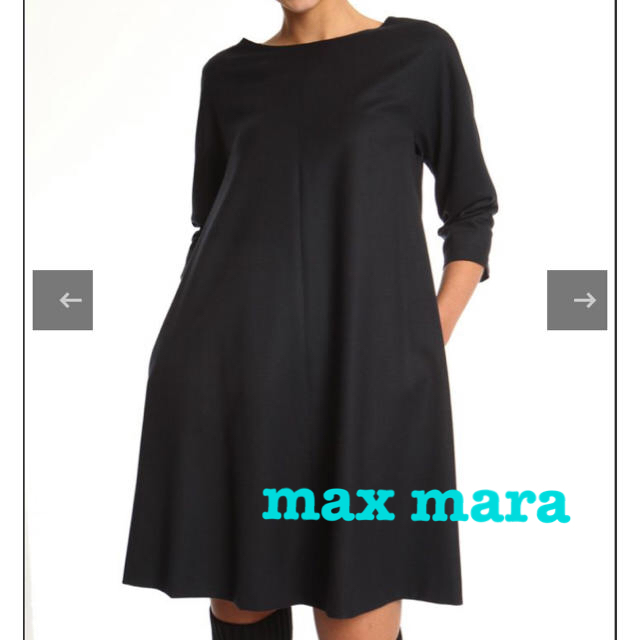 七五三に！WEEKEND MAX MARA 7分袖Aラインワンピース