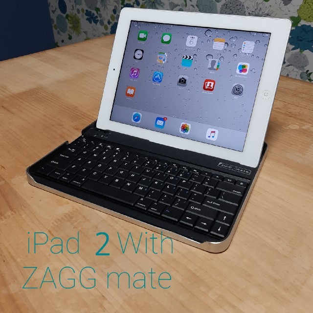 ★i Pad 第2世代 16GB A1395 ZAGG mate キーボード付き