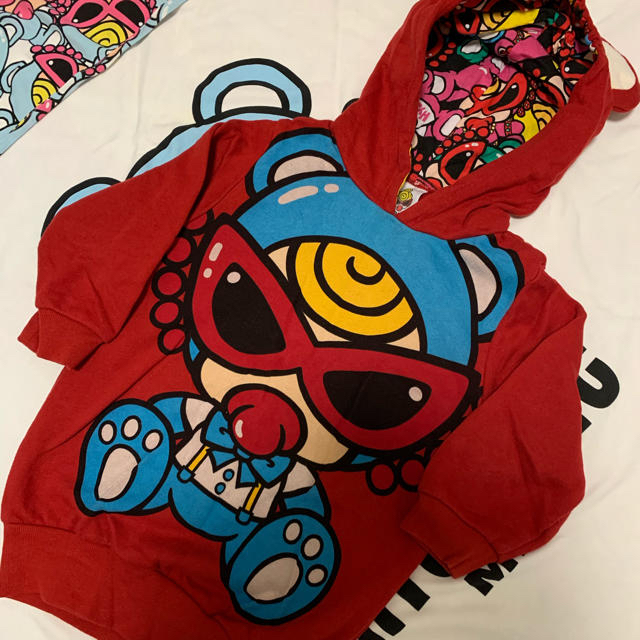 HYSTERIC MINI(ヒステリックミニ)のPOP🐻パーカー キッズ/ベビー/マタニティのキッズ服女の子用(90cm~)(その他)の商品写真